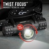 image:imageCoast XPH30R 1500 Lumen USBC Rechargeable Dual Power Headlamp with Twist Focus Beam and Magnetic Base 437 oz  DesertTanDesert