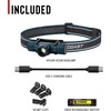 image:imageCoast XPH30R 1500 Lumen USBC Rechargeable Dual Power Headlamp with Twist Focus Beam and Magnetic Base 437 oz  DesertTanOcean