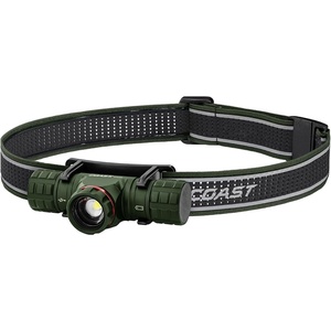 image:imageCoast XPH30R 1500 Lumen USBC Rechargeable Dual Power Headlamp with Twist Focus Beam and Magnetic Base 437 oz  DesertTanForest