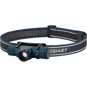 image:imageCoast XPH30R 1500 Lumen USBC Rechargeable Dual Power Headlamp with Twist Focus Beam and Magnetic Base 437 oz  DesertTanOcean